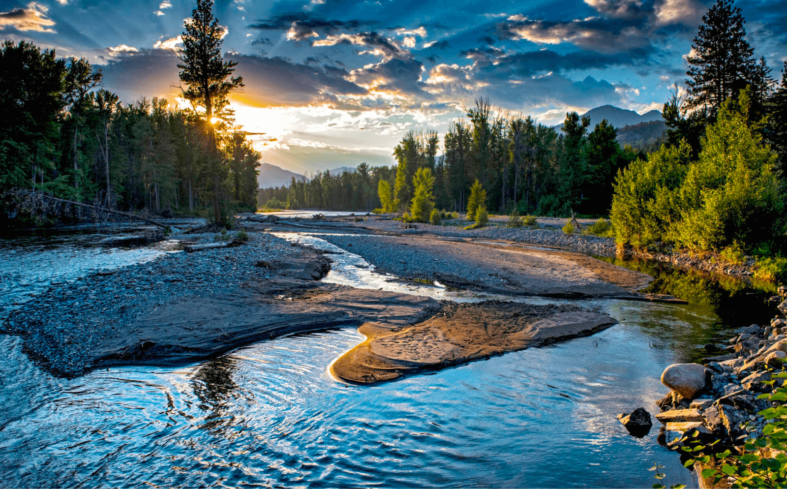 Elk River in Southern Oregon