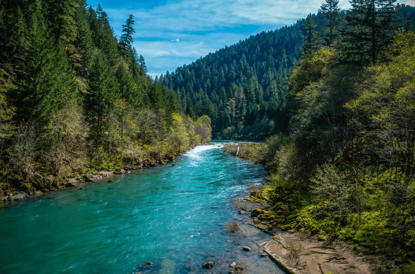 Umpqua River in Southern Oregon